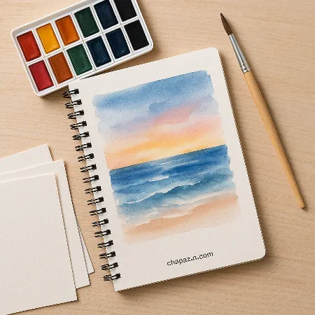 خرید مقوا آبرنگ کتان از فروشندگان معتبر در چاپازون - تصویر شماره 1