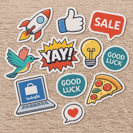 تصویر استیکر