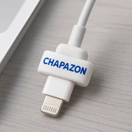 محافظ کابل شارژر با چاپ CHAPAZON