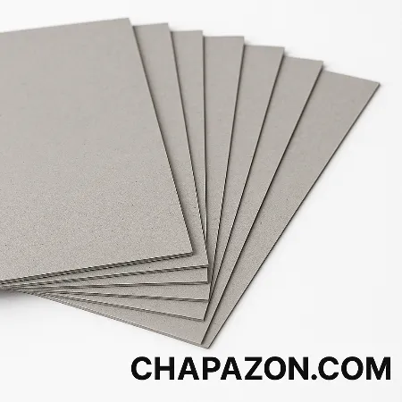 تصویر مقوای پشت طوسی