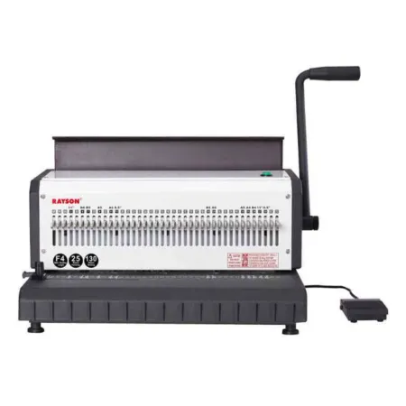 تصویر محصول دستگاه صحافی دوبل و مارپیچ فلزی رایسون مدل ET-25R