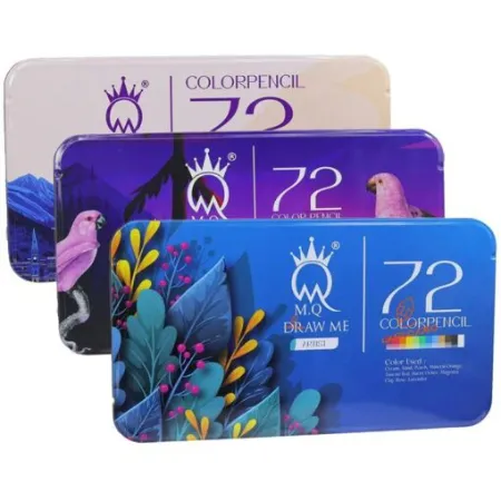تصویر محصول مداد رنگی ۷۲ رنگ ام کیو آرتیست جعبه فلزی
