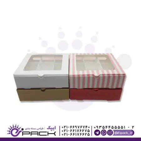 جعبه شیرینی و شکلات کد CCB27