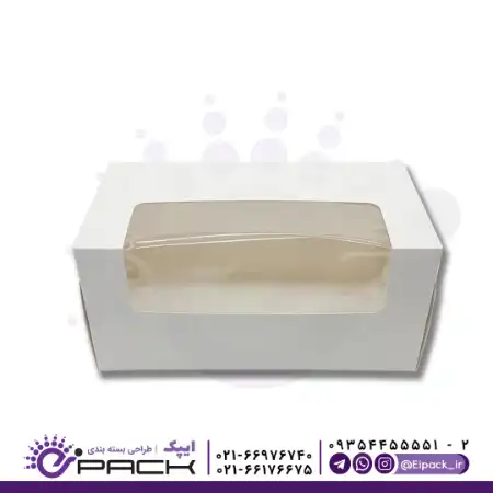 جعبه شیرینی رولت کد RB01