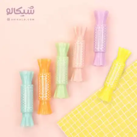 تصویر محصول هایلایتر پاستیلی شکلاتی بسته شش رنگ