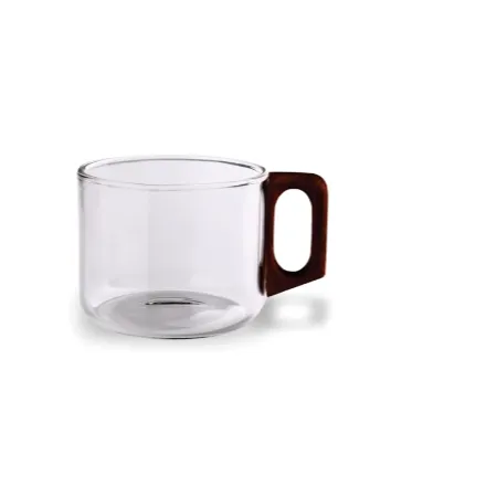 تصویر محصول فنجان پیرکس دسته چوبی کد ۸۱۰