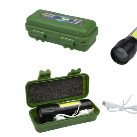 تصویر محصول چراغ قوه شارژی USB CHARGE