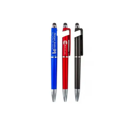 خودکار تبلیغاتی پلاستیکی تاچ و هلدر موبایل کد Mir-808