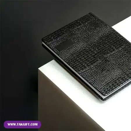 تصویر محصول سر رسید تبلیغاتی چرم کاج کد 142
