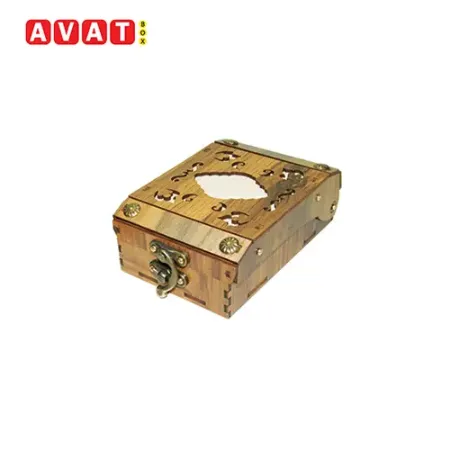 تصویر محصول جعبه نیمست چوبی 12*7.5