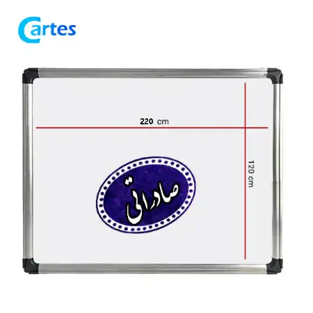 تصویر محصول تخته وایت برد مغناطیسی ونوس سایز 120 × 220 سانتی متر (صادراتی)