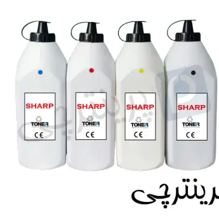 تصویر محصول پودر تونر شارژ کپی رنگی شارپ Grade A
