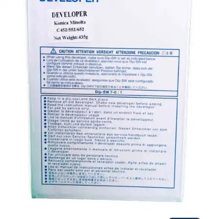 تصویر محصول دولوپر بی رنگ ژاپن کونیکا مینولتا c451/c452/c754