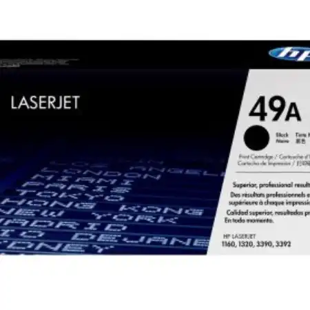 تصویر محصول کارتریج لیزری مشکی اچ پی مدل HP 49A