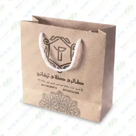 تصویر محصول ساک خرید کرافت 120 گرم کد K4