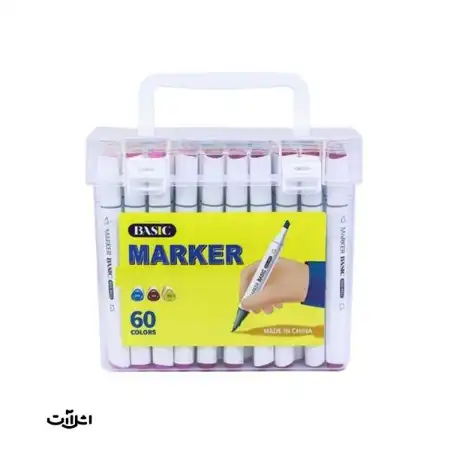 تصویر محصول ماژیک راندو 60 رنگ براش دو سر کیفی وینتر WINTER
