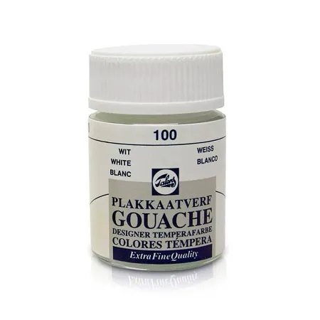 تصویر محصول گواش تالنز سفید حرفه ای اکسترا فاین ۱۶ میل talens extra fine quality gouache