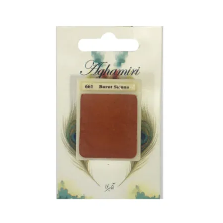 تصویر محصول قرص آبرنگ آقامیری مدل burnt sienna 661
