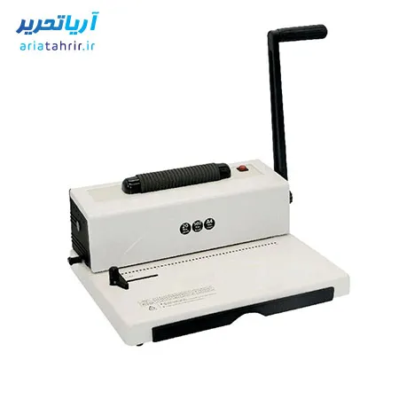 تصویر محصول دستگاه صحافی مارپیچ ساده 9027 OVEN مدل 8080 با فنر انداز برقی