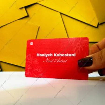 کارت ویزیت هوشمند الکترونیکی NFC  86*56