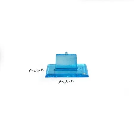 تصویر محصول دسته مهر ساده 20×40 میلی متر مستطیل