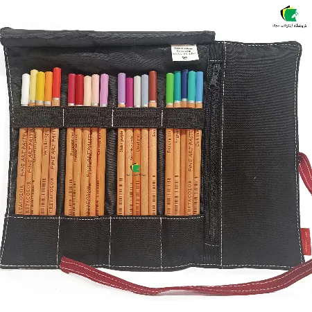 تصویر محصول مداد پاستل 36 رنگ کرتاکالر مدل پاستل مدادی 47037 به همراه کیف جامدادی