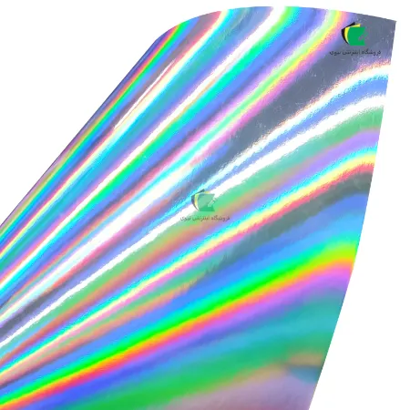 تصویر محصول مقوا متالایز هفت رنگ آینه ای مدل هولوگرام در ابعاد و بسته بندی متنوع