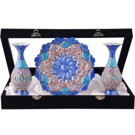 تصویر محصول ست سه تایی بشقاب 25 و گلدان 20