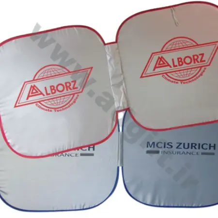 تصویر محصول آفتابگیر ماشین مربعی با کاور کد کالا AF-103